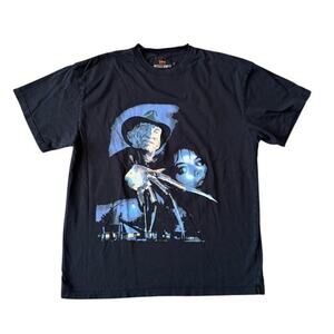 BRAIN DEAD X NIGHTMARE ON ELM STREET BLACK T-SHIRT – SIZE LARGE – 100% COTTON